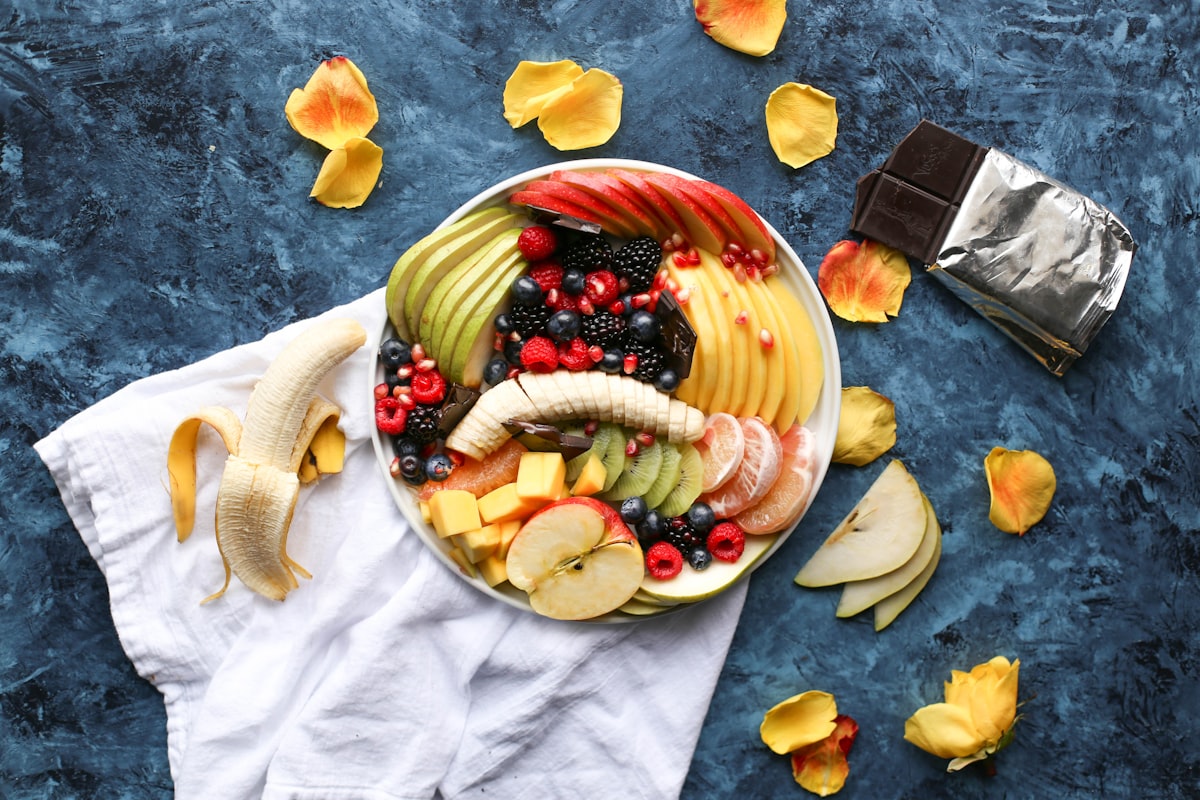 Colourful fruits